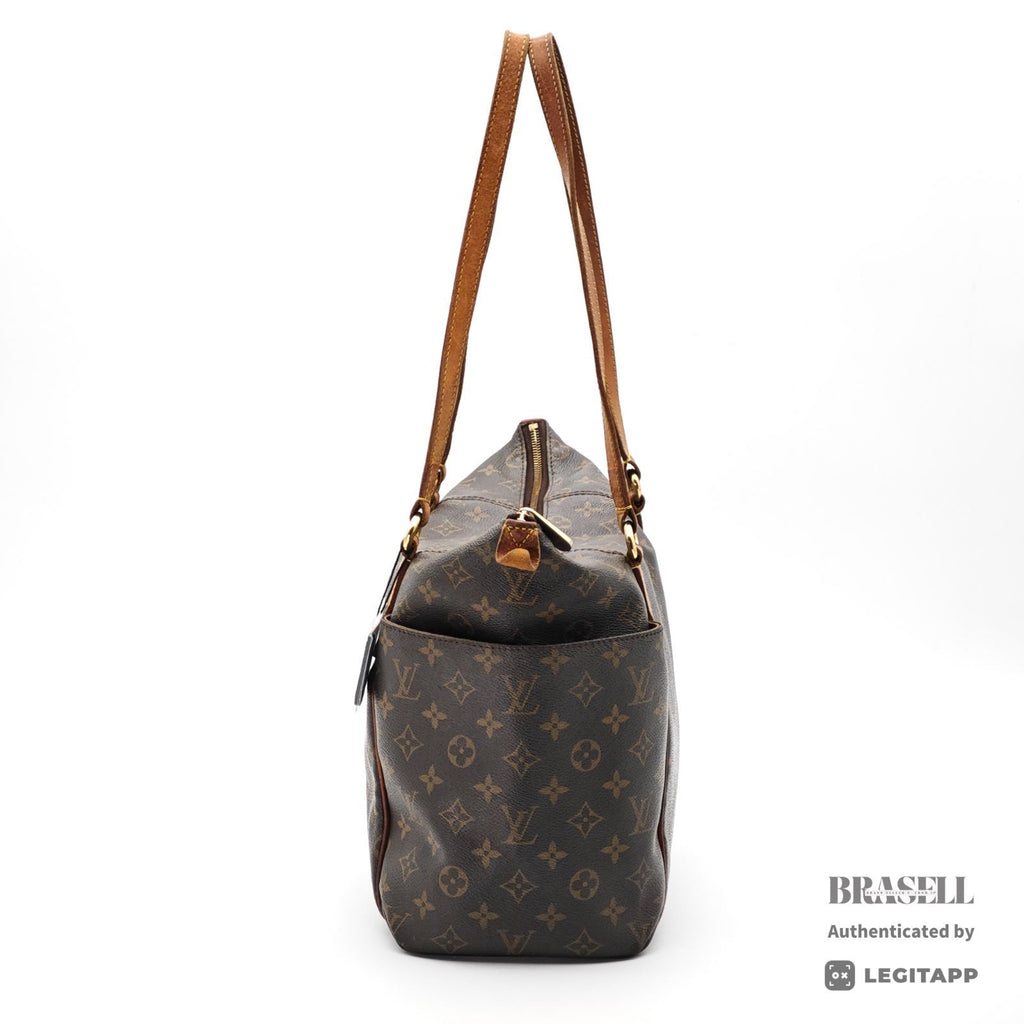 LOUIS VUITTON Totally MM Hand Bag M41015 Monogram Canvas Brown 【ImportFeeFREE】