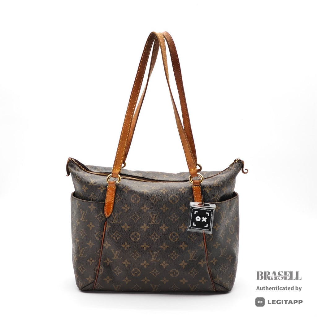 LOUIS VUITTON Totally MM Hand Bag M41015 Monogram Canvas Brown 【ImportFeeFREE】