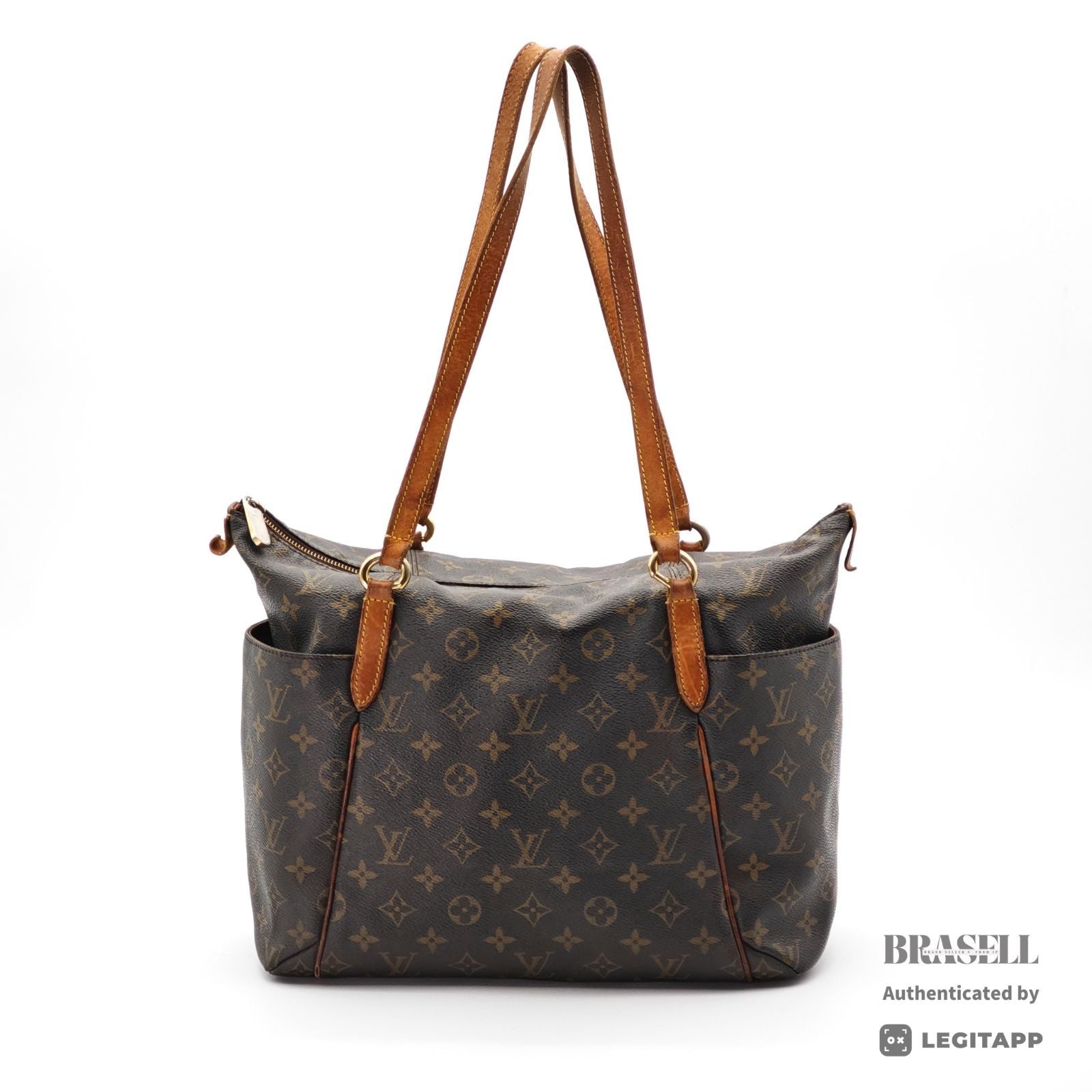 LOUIS VUITTON Totally MM Hand Bag M41015 Monogram Canvas Brown 【ImportFeeFREE】