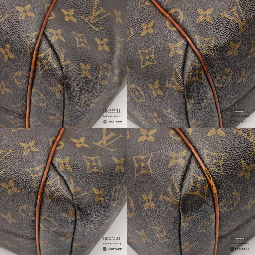 LOUIS VUITTON Totally MM Hand Bag M41015 Monogram Canvas Brown 【ImportFeeFREE】