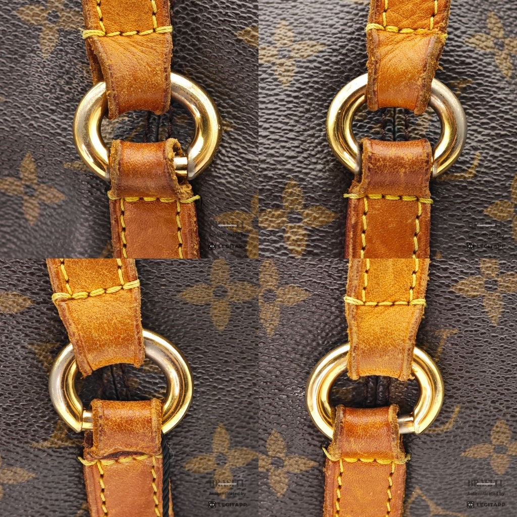 LOUIS VUITTON Totally MM Hand Bag M41015 Monogram Canvas Brown 【ImportFeeFREE】