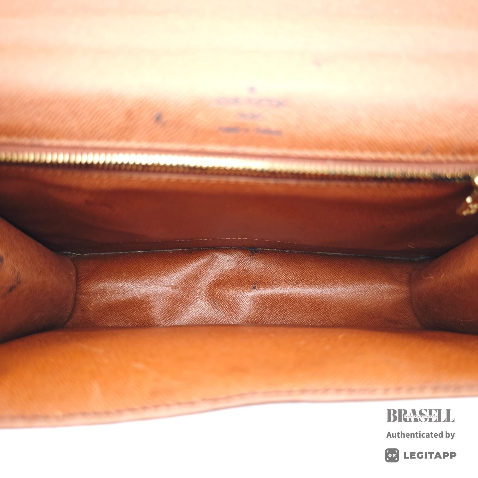 LOUIS VUITTON Monceau Monogram Canvas Brown Hand Bag M51187 【ImportFeeFREE】