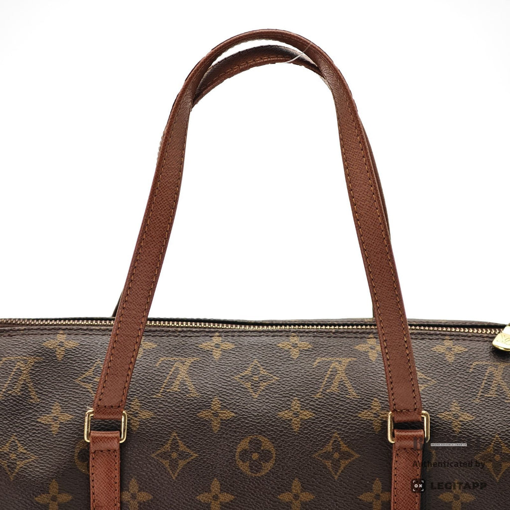 LOUIS VUITTON Papillon Hand Bag Monogram Canvas M51365 Brown 【ImportFeeFREE】
