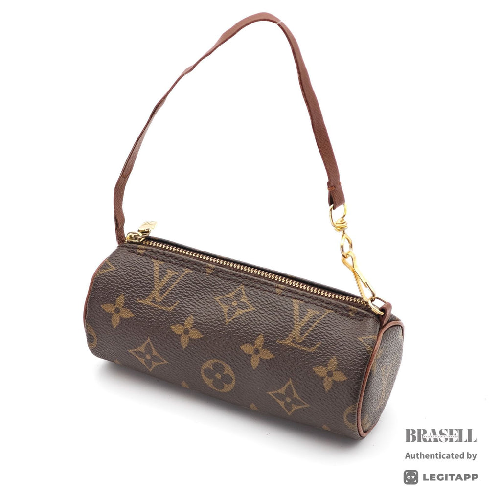 LOUIS VUITTON Papillon Hand Bag Monogram Canvas M51365 Brown 【ImportFeeFREE】