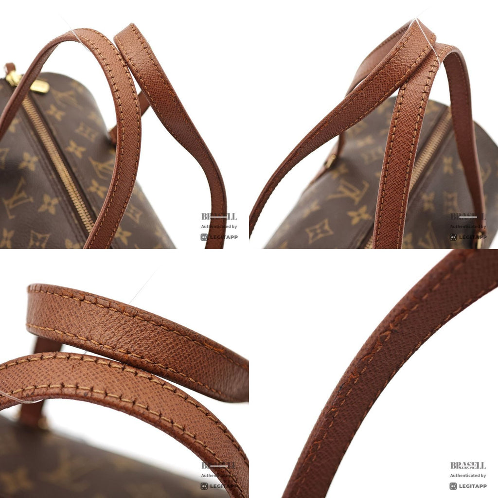 LOUIS VUITTON Papillon Hand Bag Monogram Canvas M51365 Brown 【ImportFeeFREE】