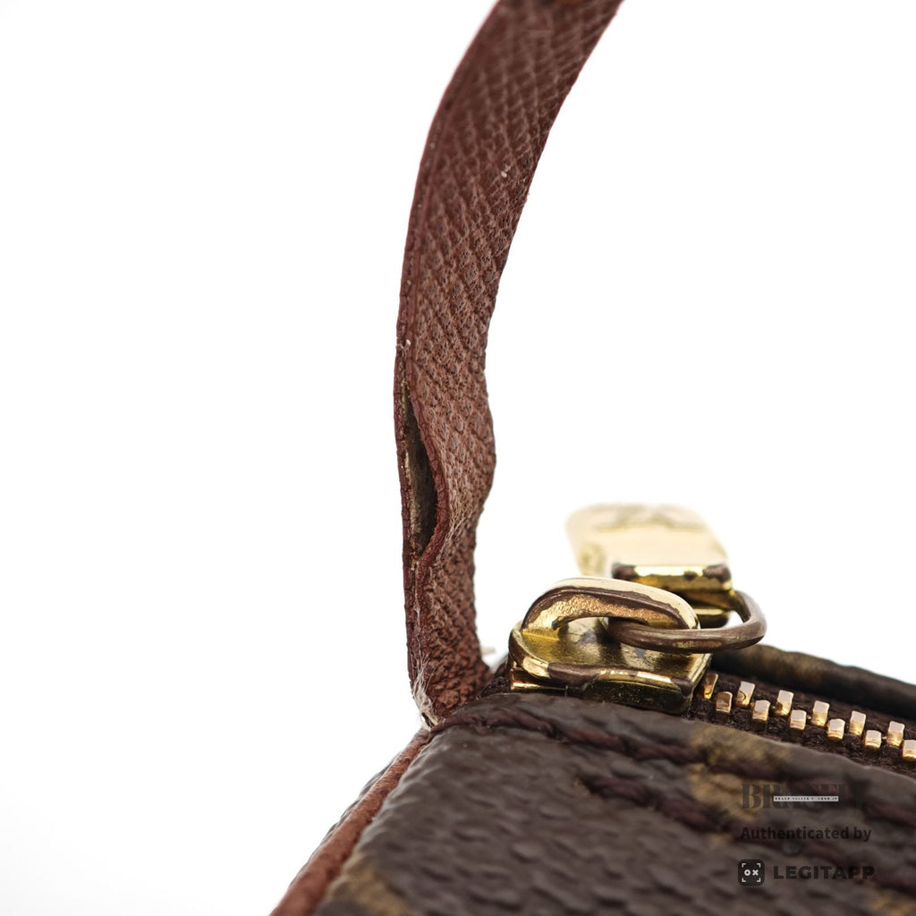 LOUIS VUITTON Papillon Hand Bag Monogram Canvas M51365 Brown 【ImportFeeFREE】