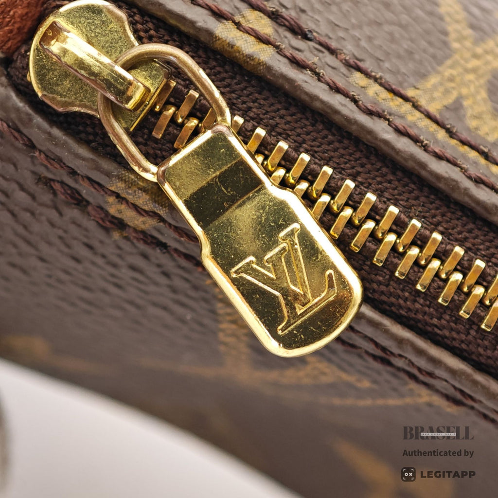 LOUIS VUITTON Papillon Hand Bag Monogram Canvas M51365 Brown 【ImportFeeFREE】