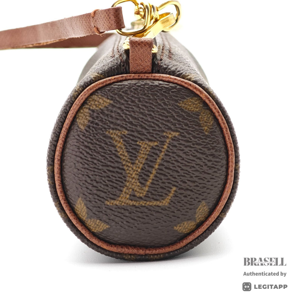 LOUIS VUITTON Papillon Hand Bag Monogram Canvas M51365 Brown 【ImportFeeFREE】