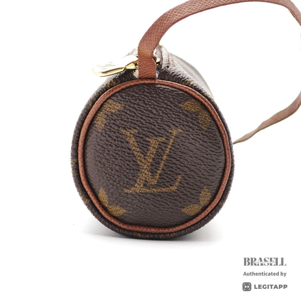 LOUIS VUITTON Papillon Hand Bag Monogram Canvas M51365 Brown 【ImportFeeFREE】