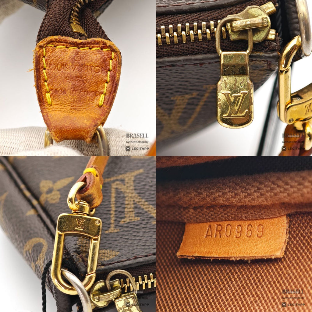 LOUIS VUITTON Monogram Pochette Accessoires M40712 Handbag【ImportFeeFREE】