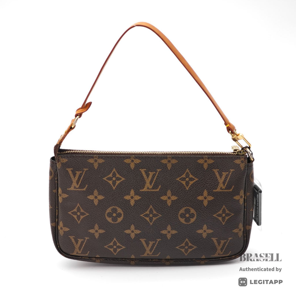 LOUIS VUITTON Monogram Pochette Accessoires M40712 Handbag【ImportFeeFREE】