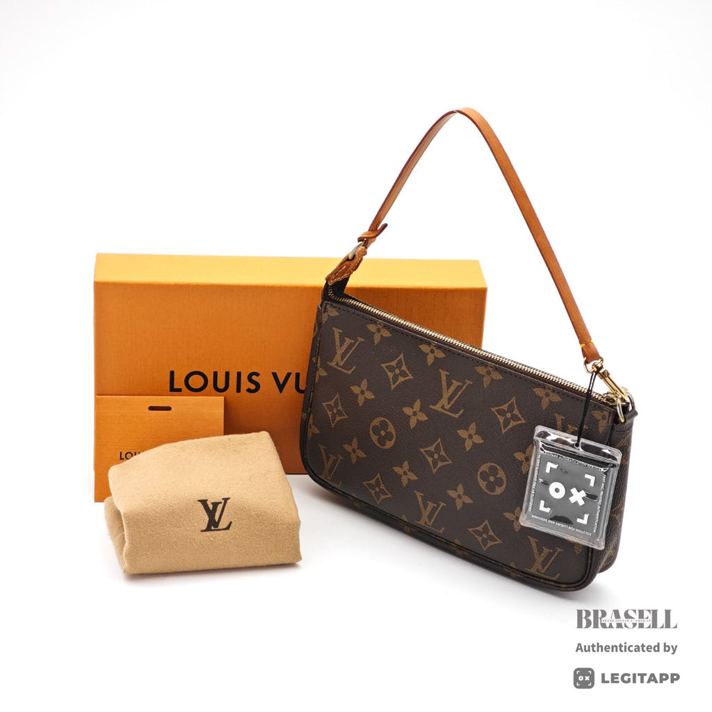 LOUIS VUITTON Monogram Pochette Accessoires M40712 Handbag【ImportFeeFREE】