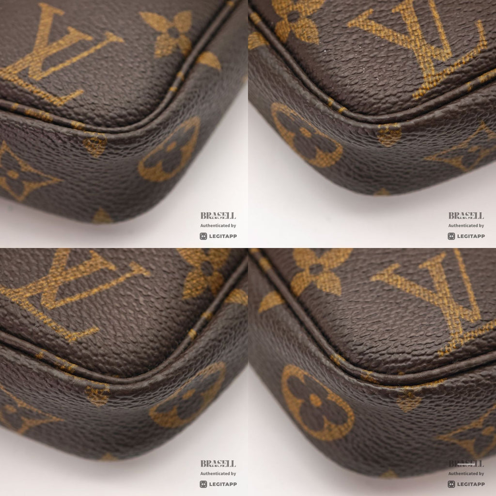 LOUIS VUITTON Monogram Pochette Accessoires M40712 Handbag【ImportFeeFREE】
