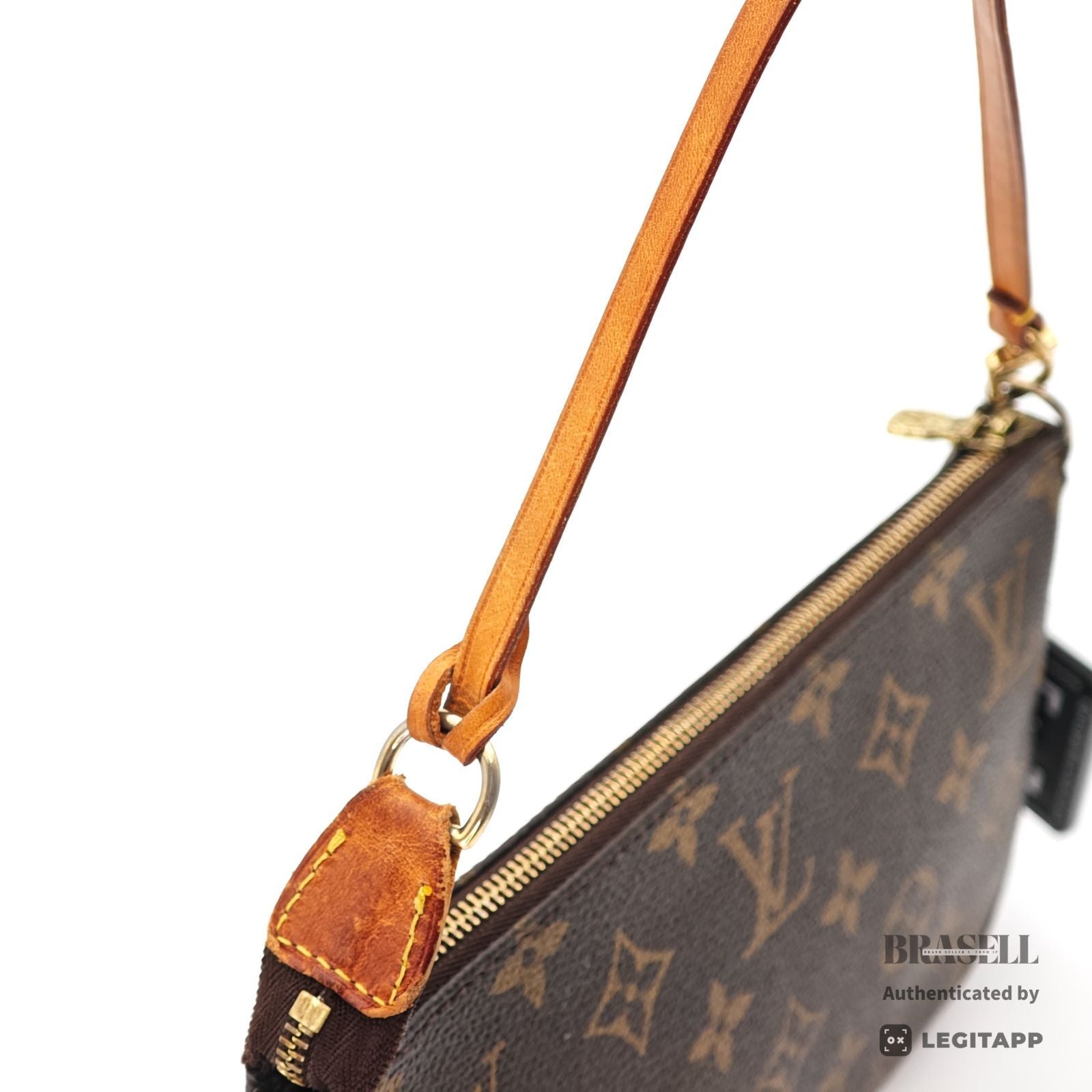 LOUIS VUITTON Monogram Pochette Accessoires M40712 Handbag【ImportFeeFREE】