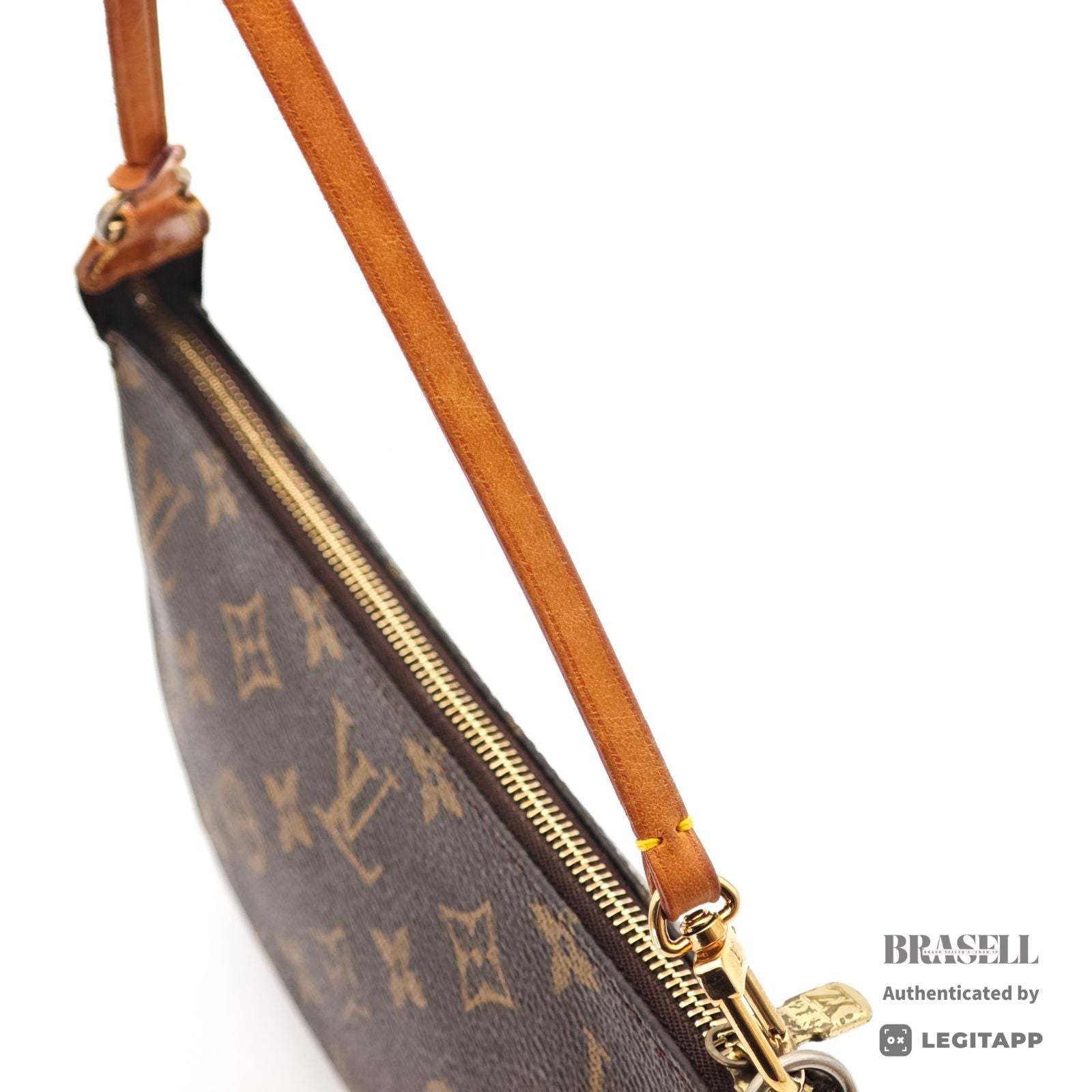 LOUIS VUITTON Monogram Pochette Accessoires M40712 Handbag【ImportFeeFREE】