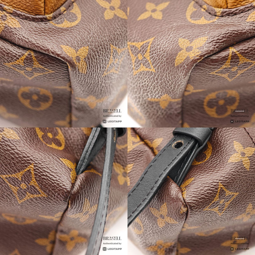 LOUIS VUITTON Monogram Palm Springs Backpack MM M43116 Brown【ImportFeeFREE】