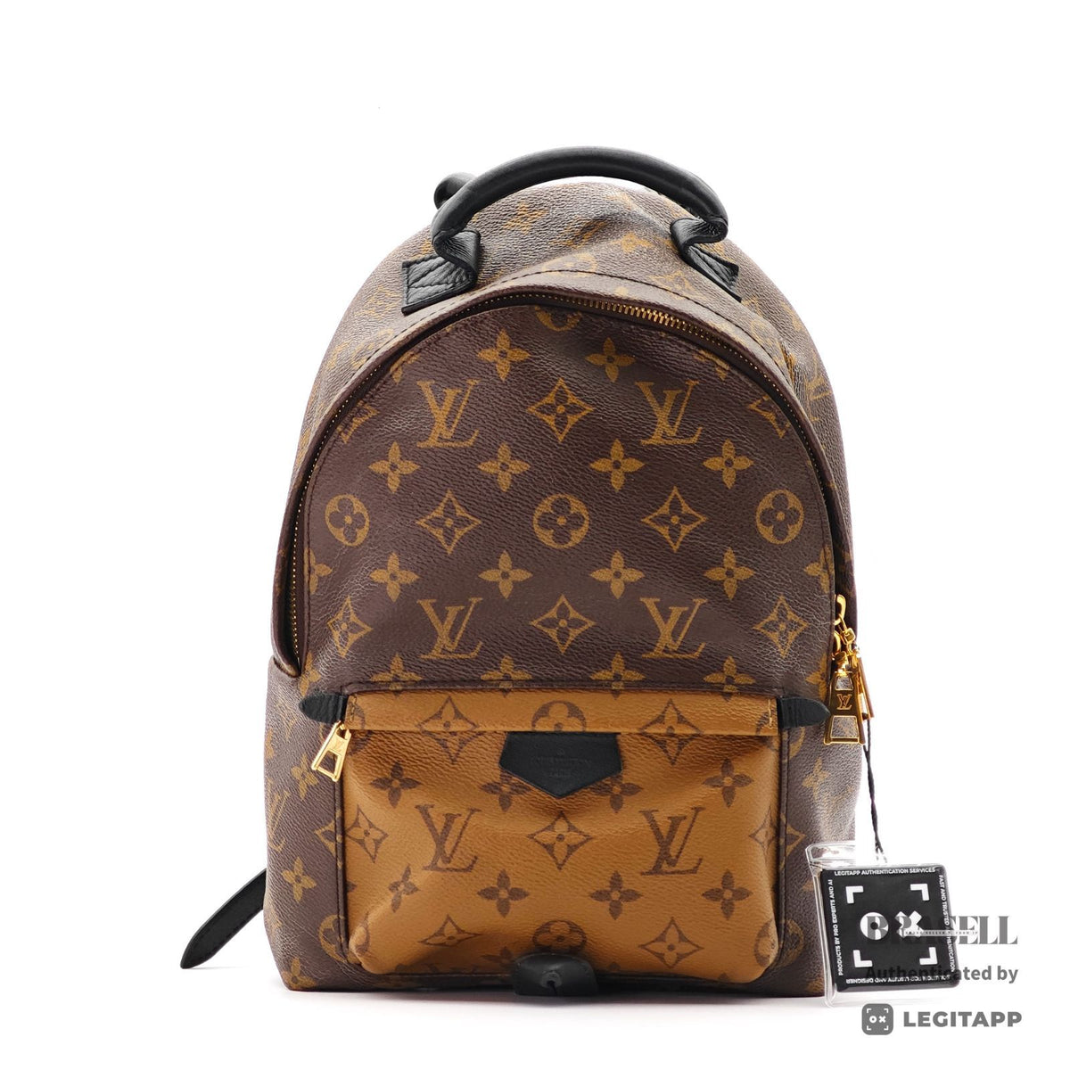 LOUIS VUITTON Monogram Palm Springs Backpack MM M43116 Brown【ImportFeeFREE】