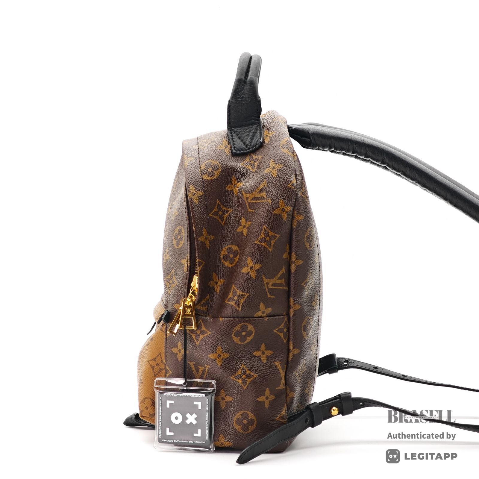 LOUIS VUITTON Monogram Palm Springs Backpack MM M43116 Brown【ImportFeeFREE】