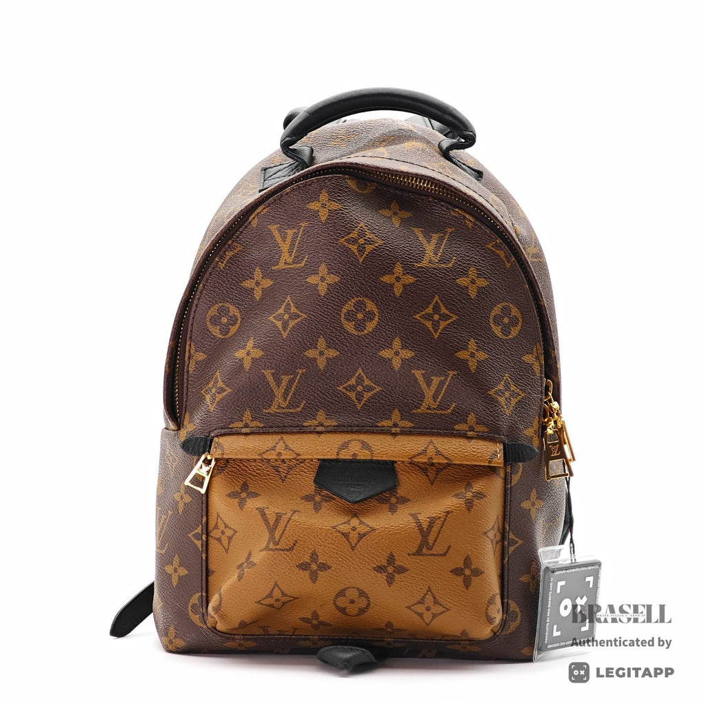 LOUIS VUITTON Monogram Palm Springs Backpack MM M43116 Brown【ImportFeeFREE】