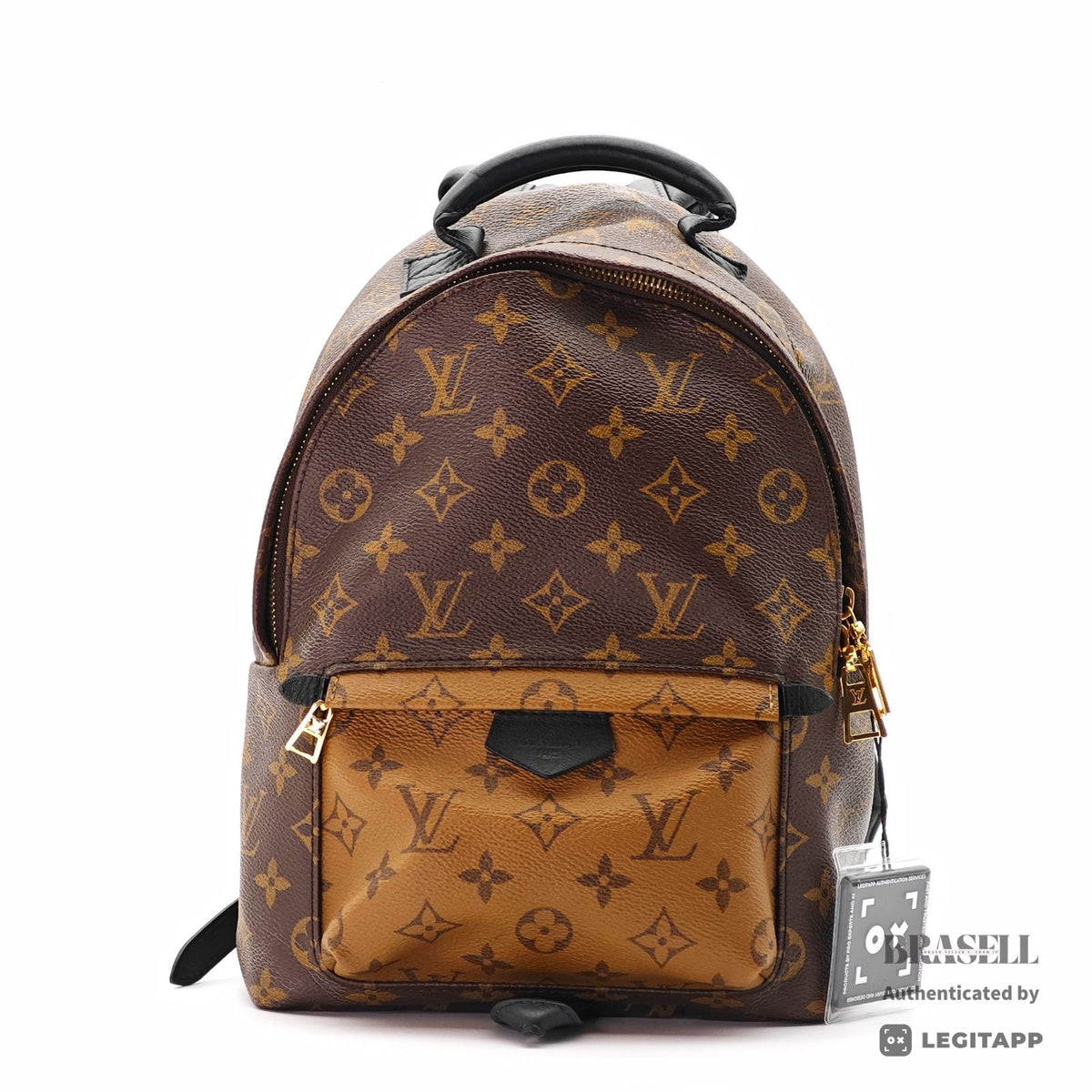 LOUIS VUITTON Monogram Palm Springs Backpack MM M43116 Brown【ImportFeeFREE】