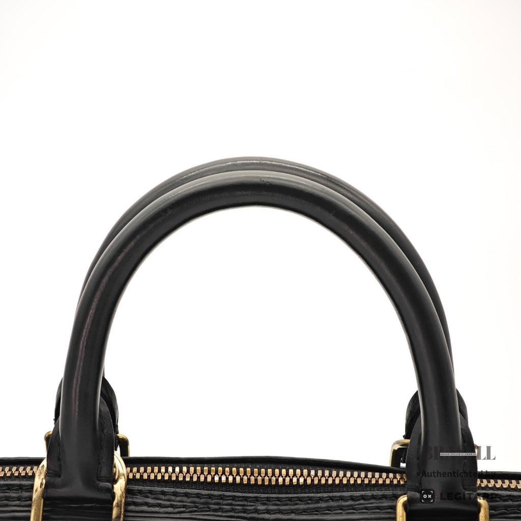 LOUIS VUITTON Epi Alma M52142 Handbag Black Women's【ImportFeeFREE】