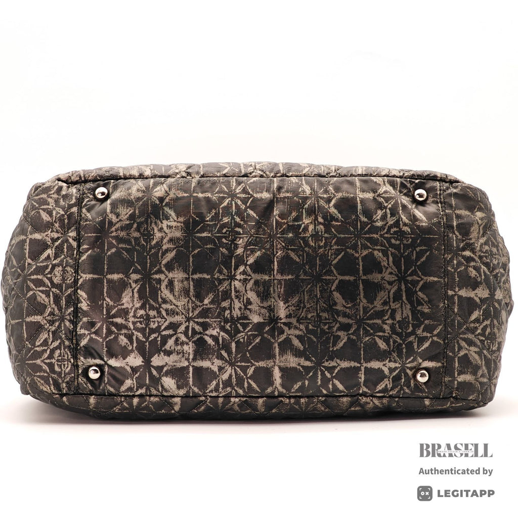 CHANEL Retro Pattern Chain Bag Gray Women's Handbag【ImportFeeFREE】