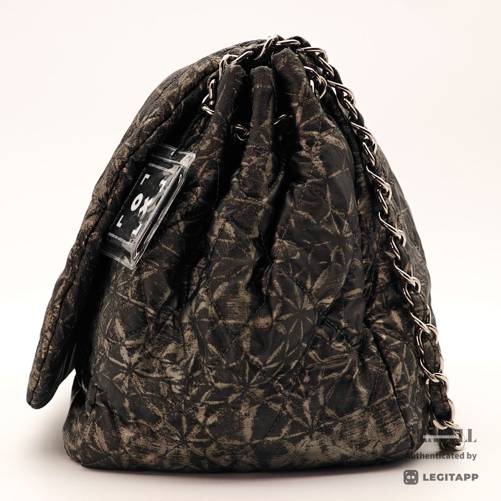 CHANEL Retro Pattern Chain Bag Gray Women's Handbag【ImportFeeFREE】