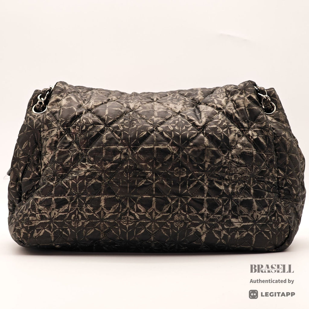 CHANEL Retro Pattern Chain Bag Gray Women's Handbag【ImportFeeFREE】