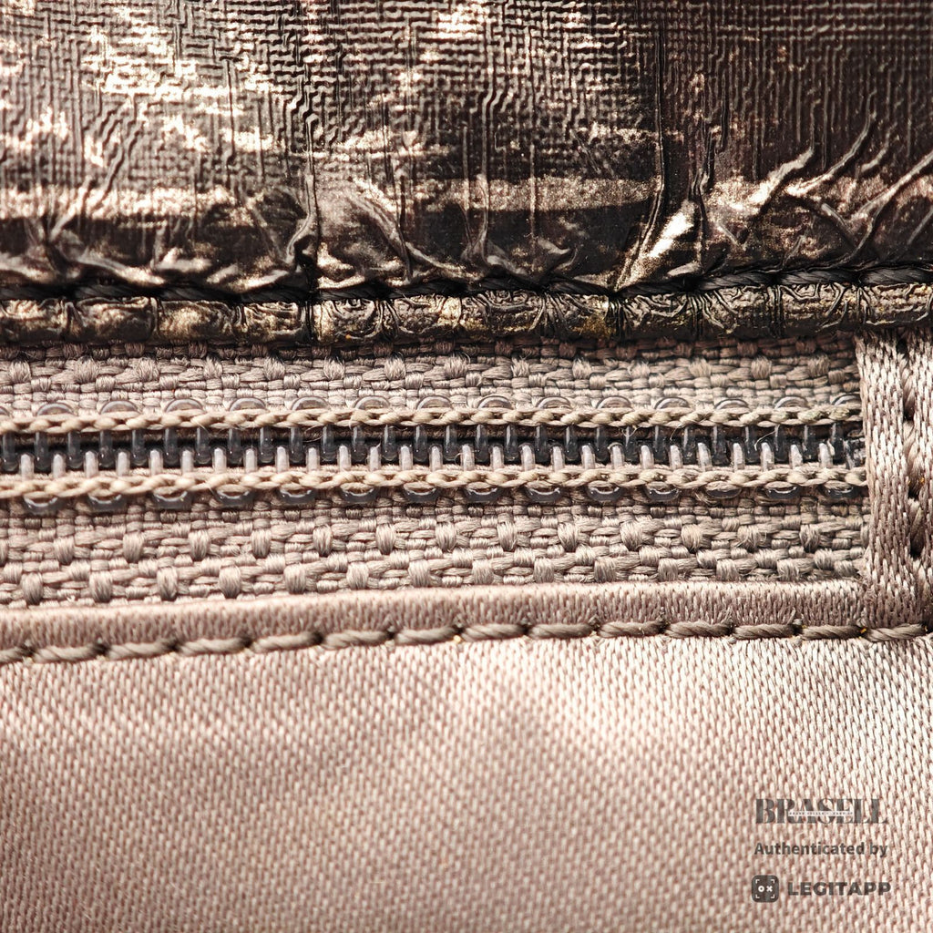 CHANEL Retro Pattern Chain Bag Gray Women's Handbag【ImportFeeFREE】