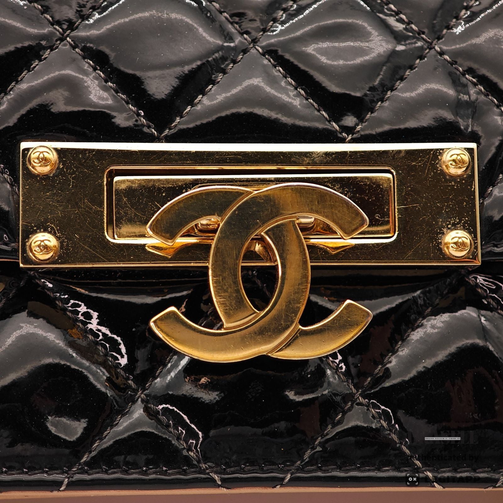 CHANEL 2Way Chain Shoulder Bag Black Leather Flap Clutch【ImportFeeFREE】