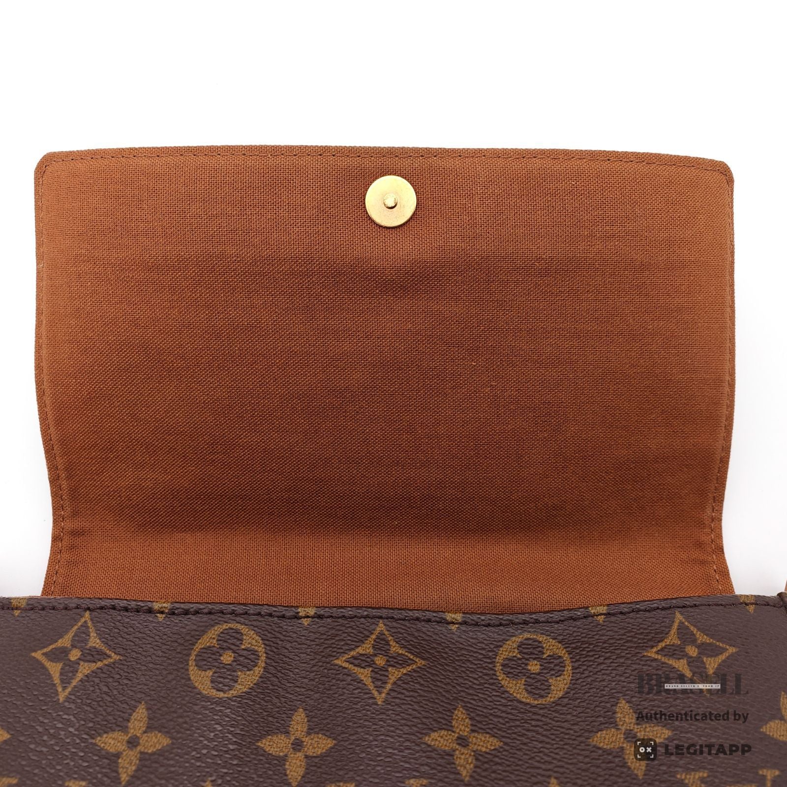 LOUIS VUITTON Monogram Mini Looping M51147 Handbag Brown Women【ImportFeeFREE】