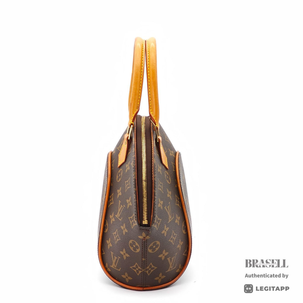 LOUIS VUITTON Monogram Ellipse PM M51127 Handbag Brown Women's【ImportFeeFREE】