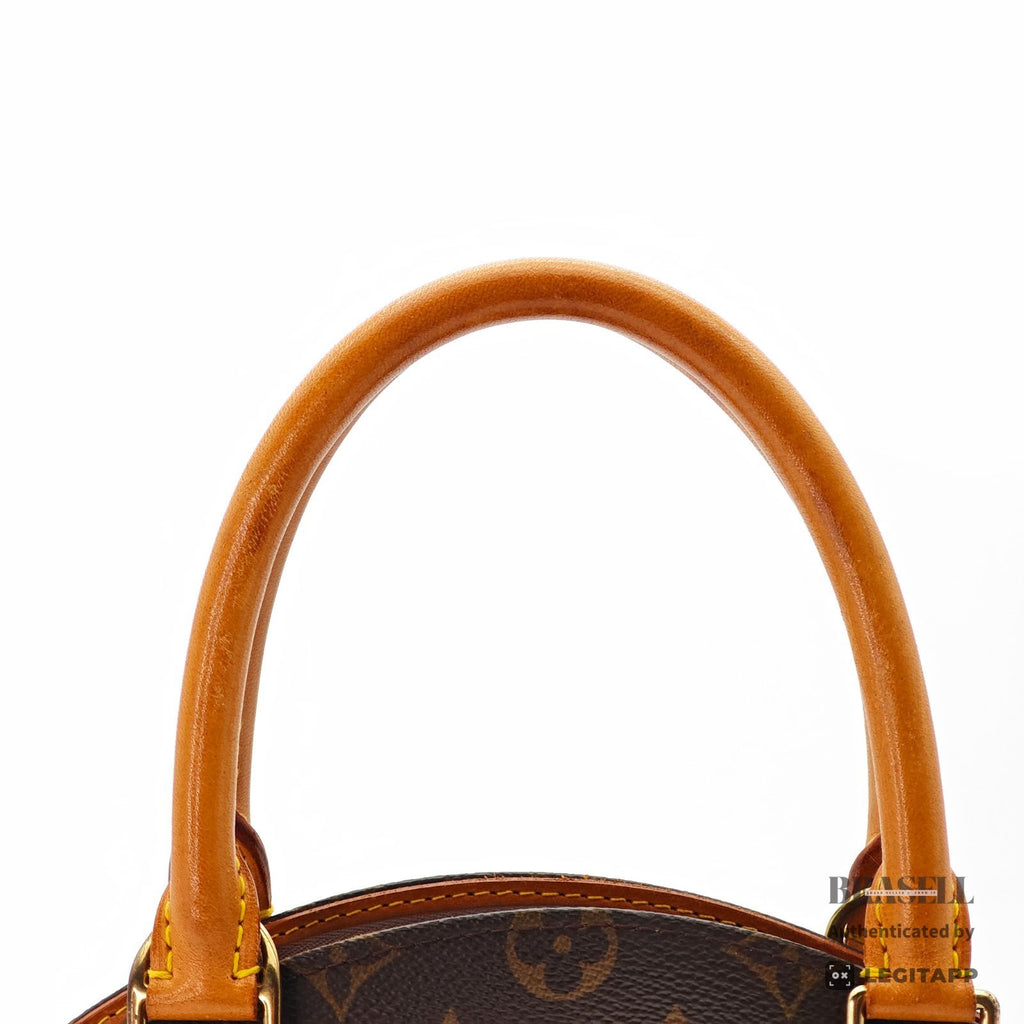 LOUIS VUITTON Monogram Ellipse PM M51127 Handbag Brown Women's【ImportFeeFREE】