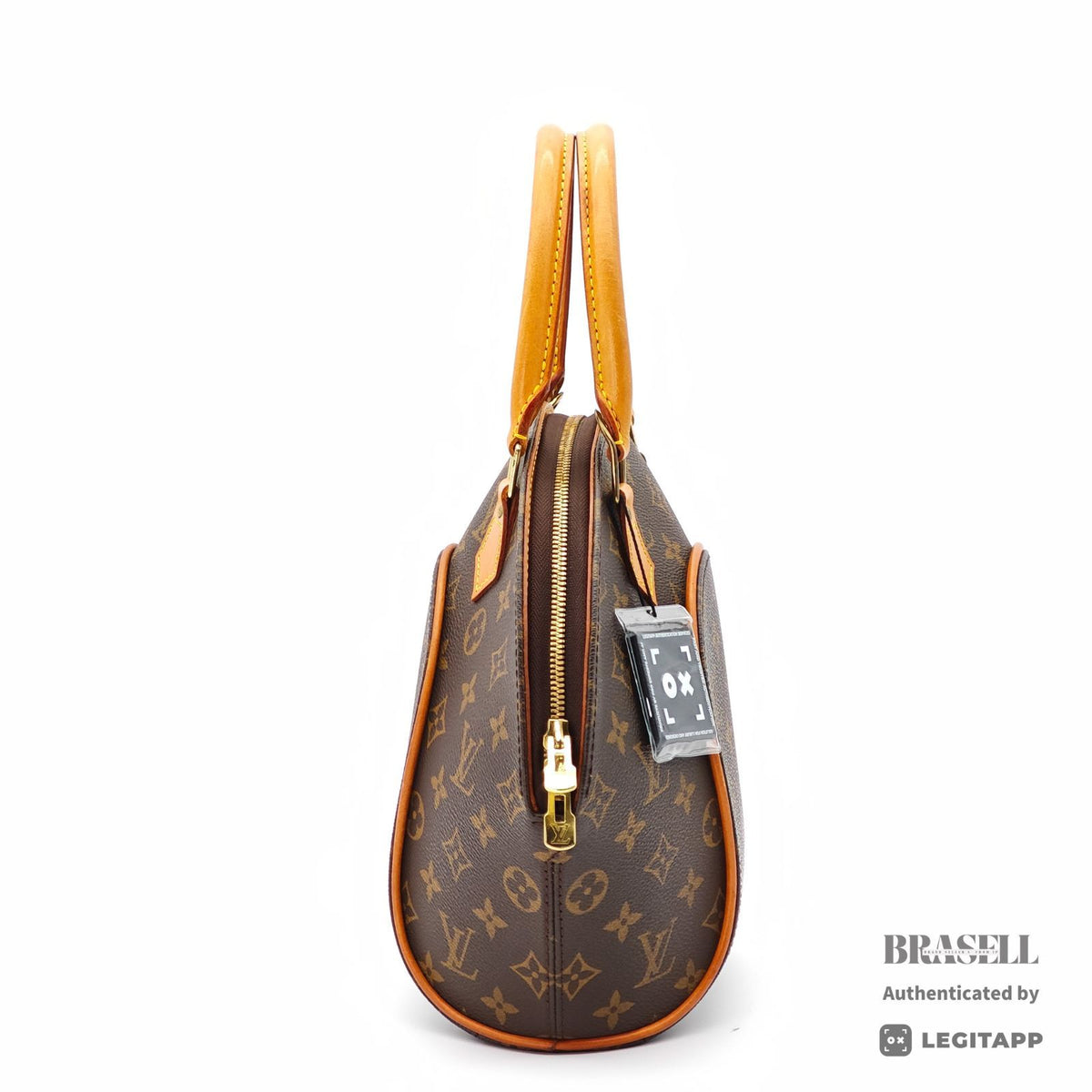LOUIS VUITTON Monogram Ellipse PM M51127 Handbag Brown Women's【ImportFeeFREE】