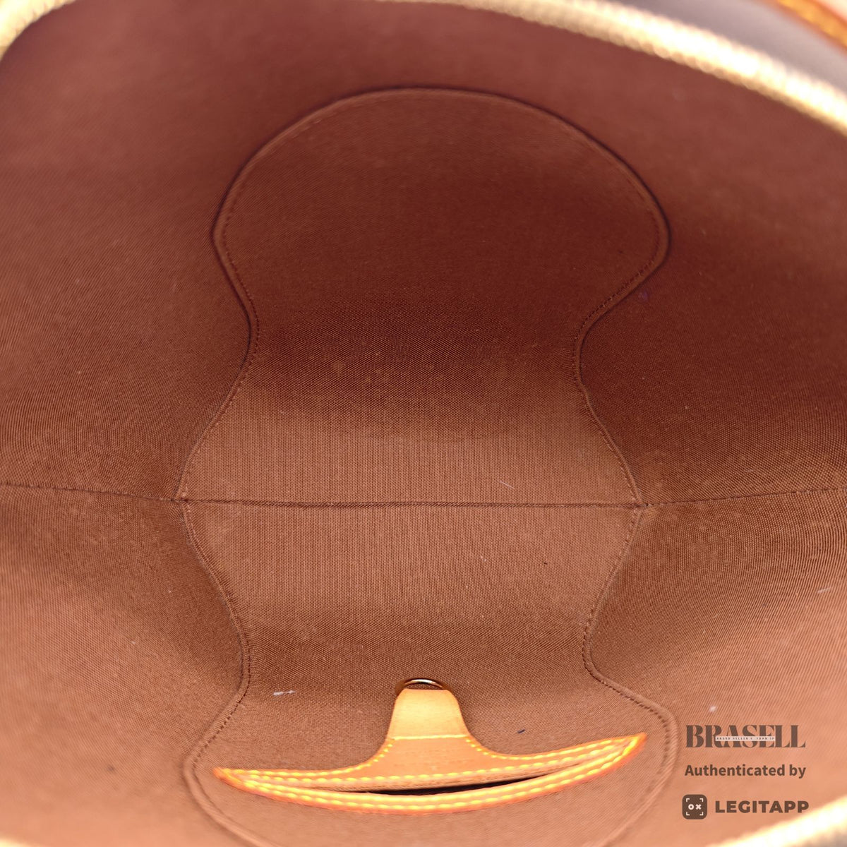 LOUIS VUITTON Monogram Ellipse PM M51127 Handbag Brown Women's【ImportFeeFREE】
