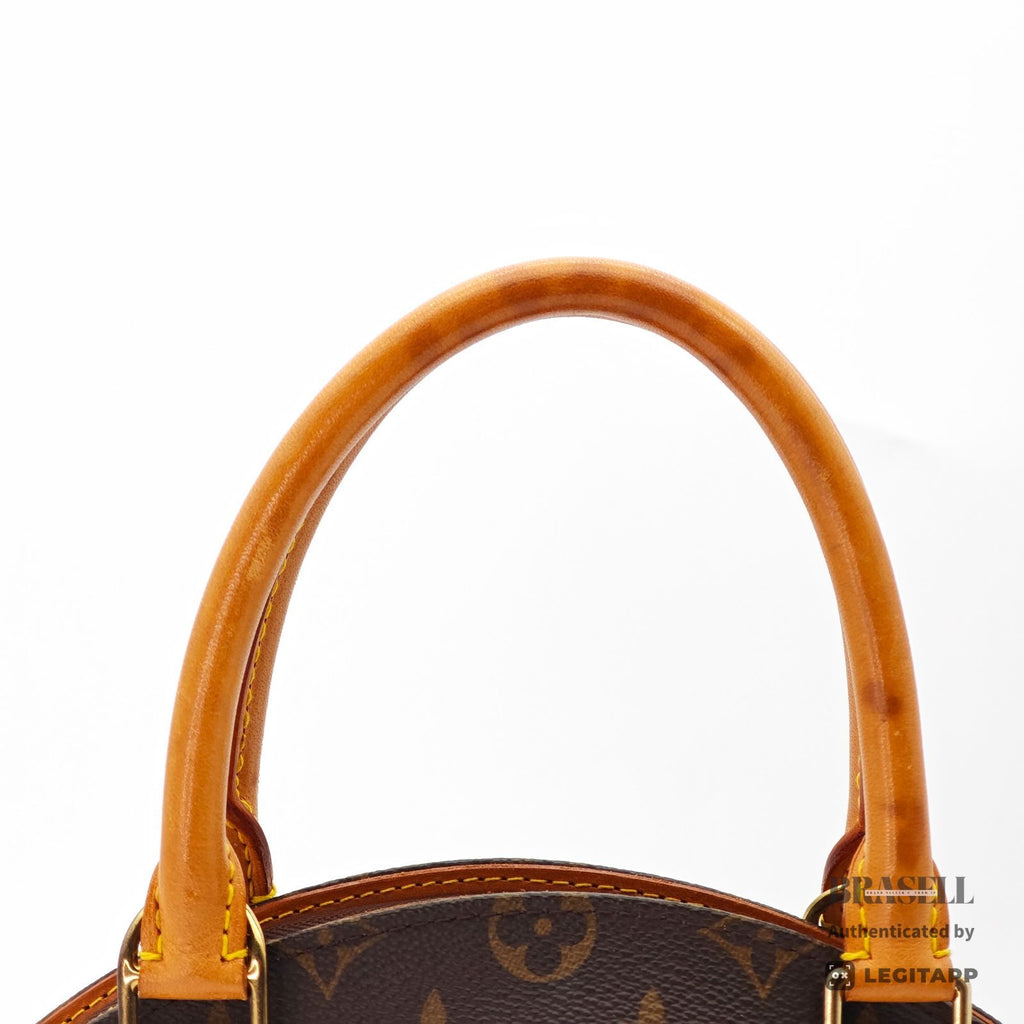 LOUIS VUITTON Monogram Ellipse PM M51127 Handbag Brown Women's【ImportFeeFREE】