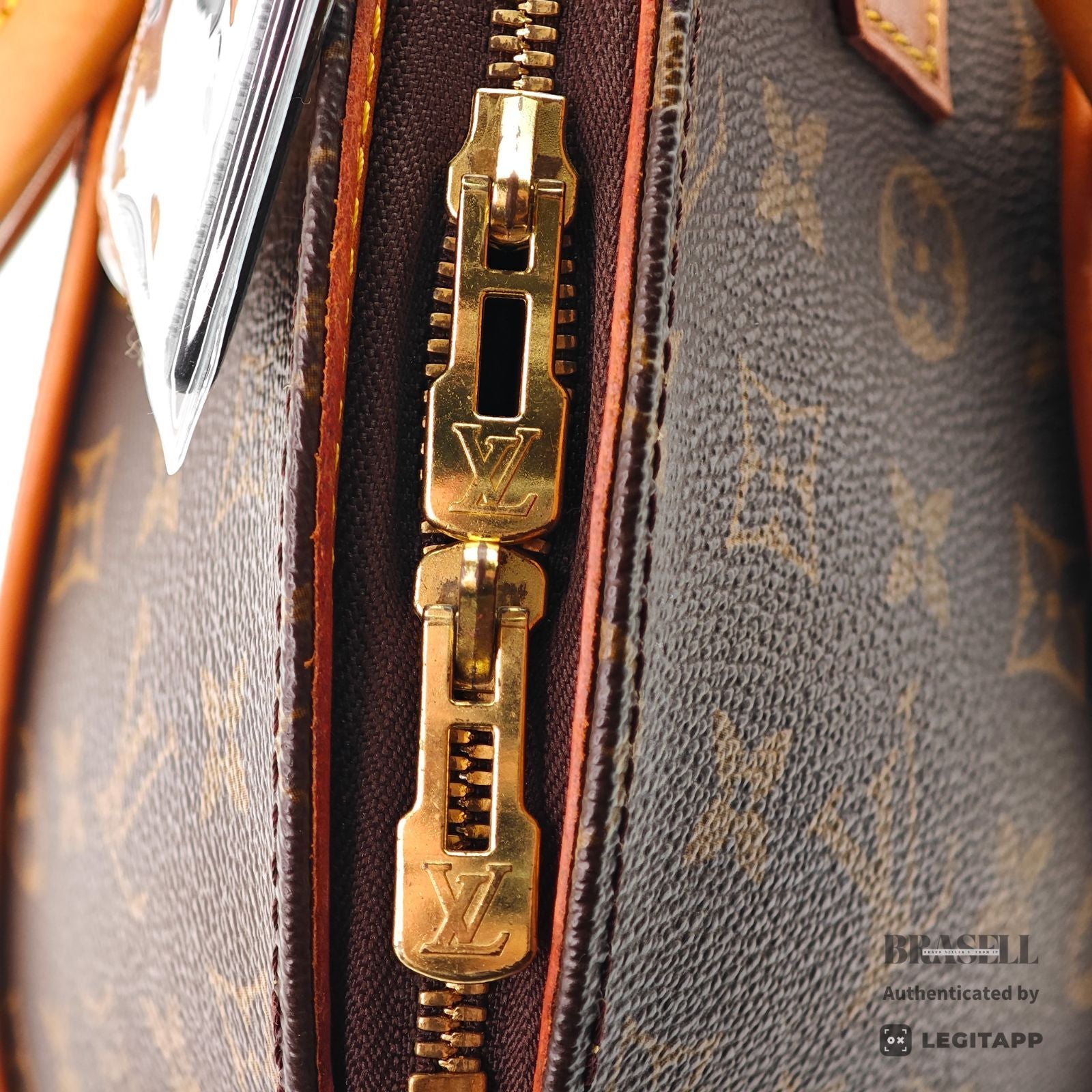 LOUIS VUITTON Monogram Ellipse PM M51127 Handbag Brown Women's【ImportFeeFREE】