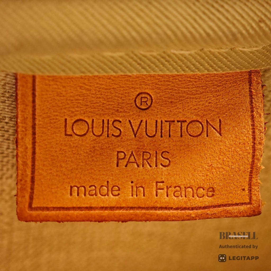 LOUIS VUITTON Deauville Hand Bag Monogram Canvas Brown M47270 【ImportFeeFREE】