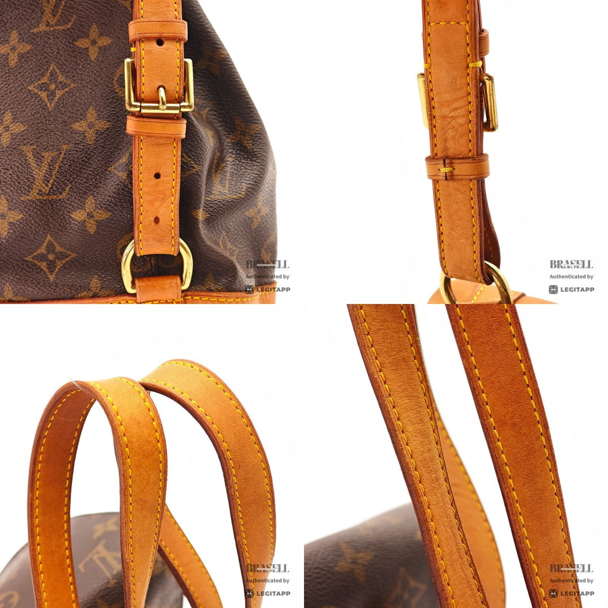 LOUIS VUITTON Montsouris MM Backpack Bag Monogram Canvas M51136【ImportFeeFREE】