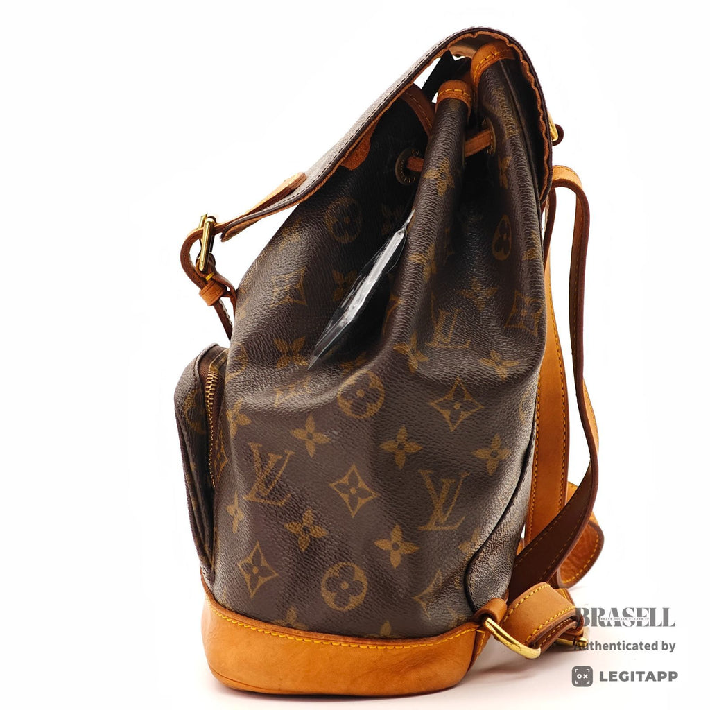 LOUIS VUITTON Montsouris MM Backpack Bag Monogram Canvas M51136【ImportFeeFREE】