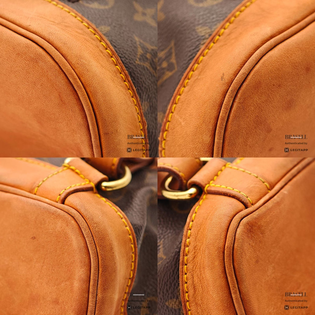 LOUIS VUITTON Montsouris MM Backpack Bag Monogram Canvas M51136【ImportFeeFREE】