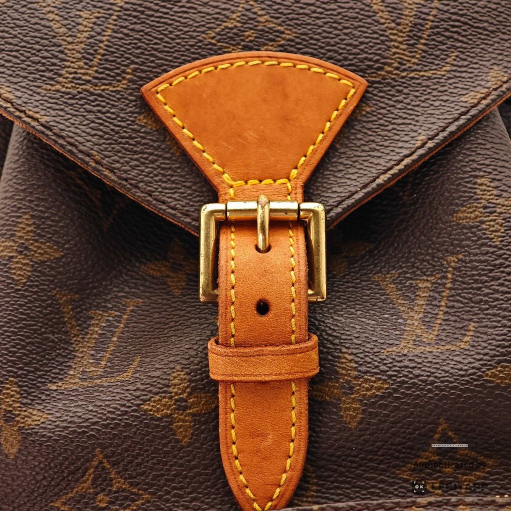 LOUIS VUITTON Montsouris MM Backpack Bag Monogram Canvas M51136【ImportFeeFREE】