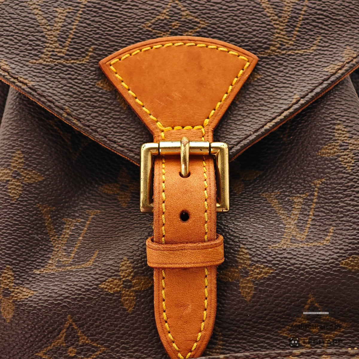 LOUIS VUITTON Montsouris MM Backpack Bag Monogram Canvas M51136【ImportFeeFREE】