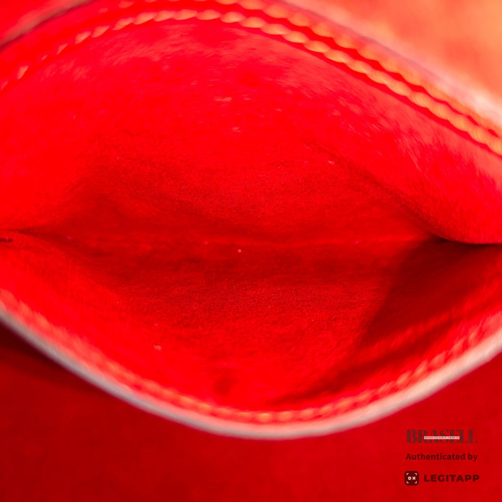 LOUIS VUITTON Epi Alma M52147 Handbag Red Epi Leather Dust Bag 【ImportFeeFREE】