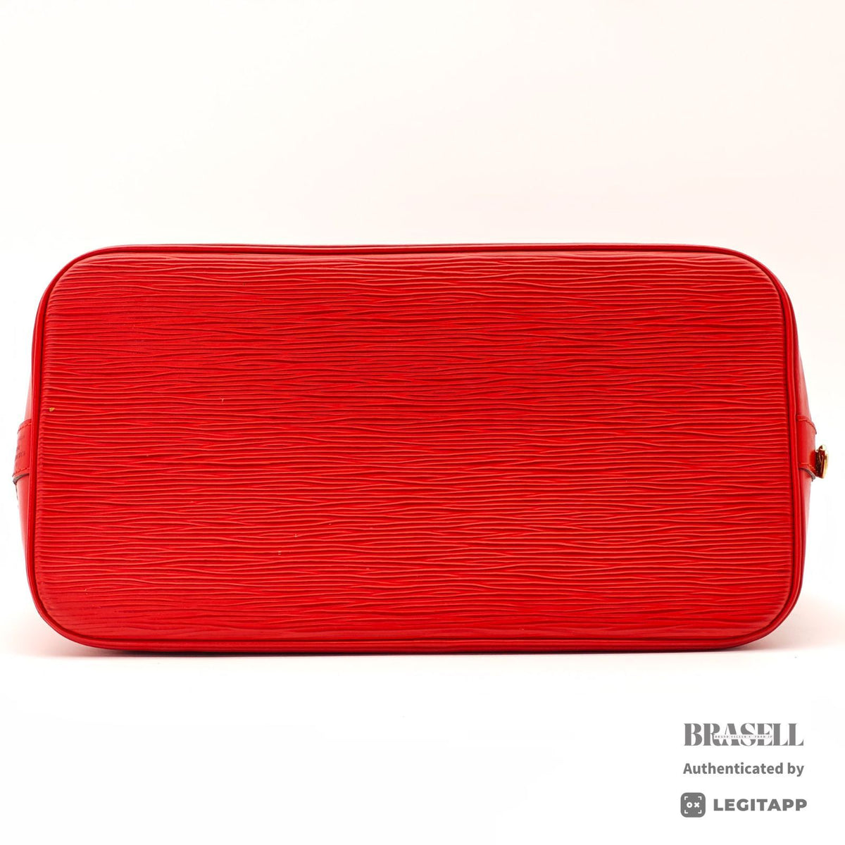 LOUIS VUITTON Epi Alma M52147 Handbag Red Epi Leather Dust Bag 【ImportFeeFREE】