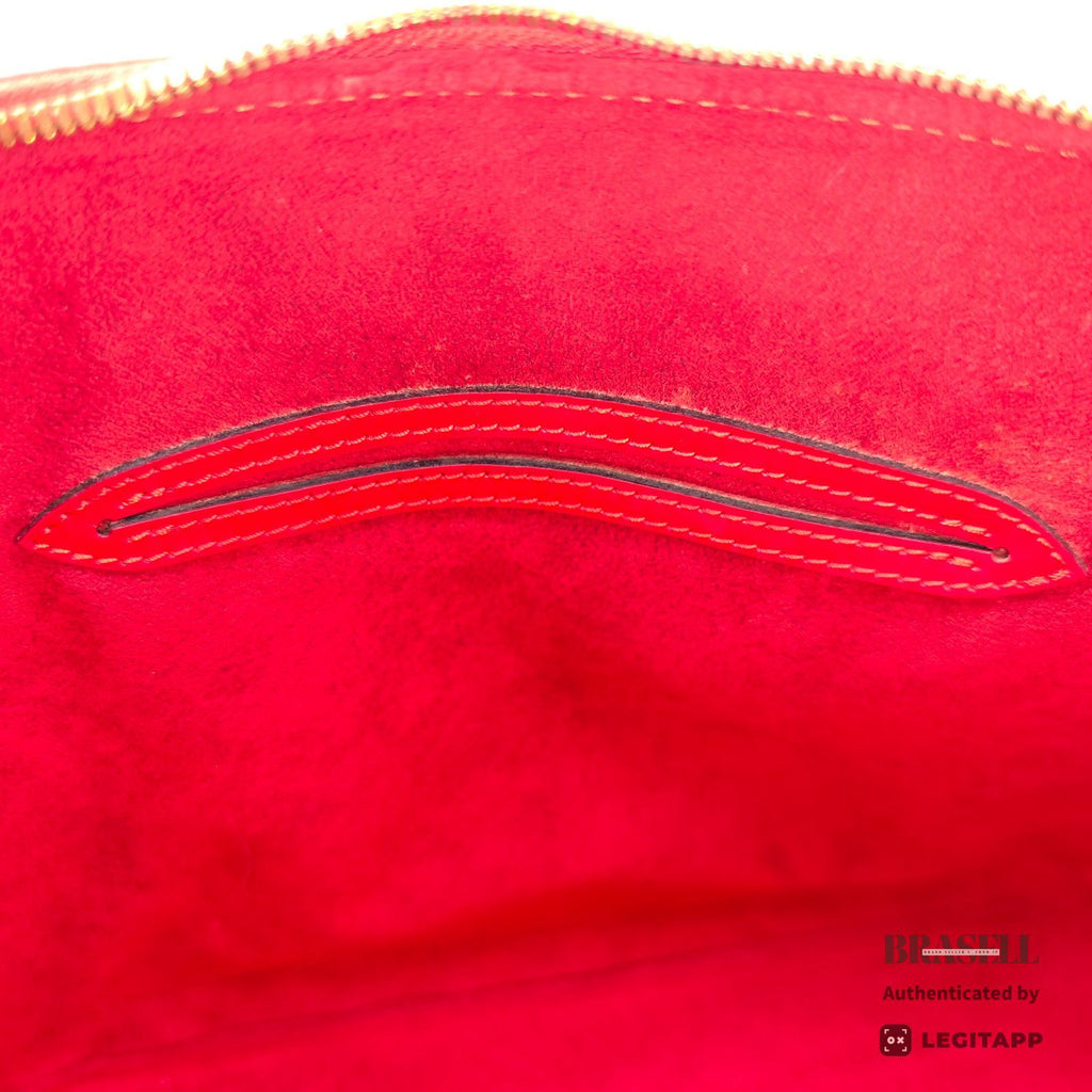 LOUIS VUITTON Epi Alma M52147 Handbag Red Epi Leather Dust Bag 【ImportFeeFREE】