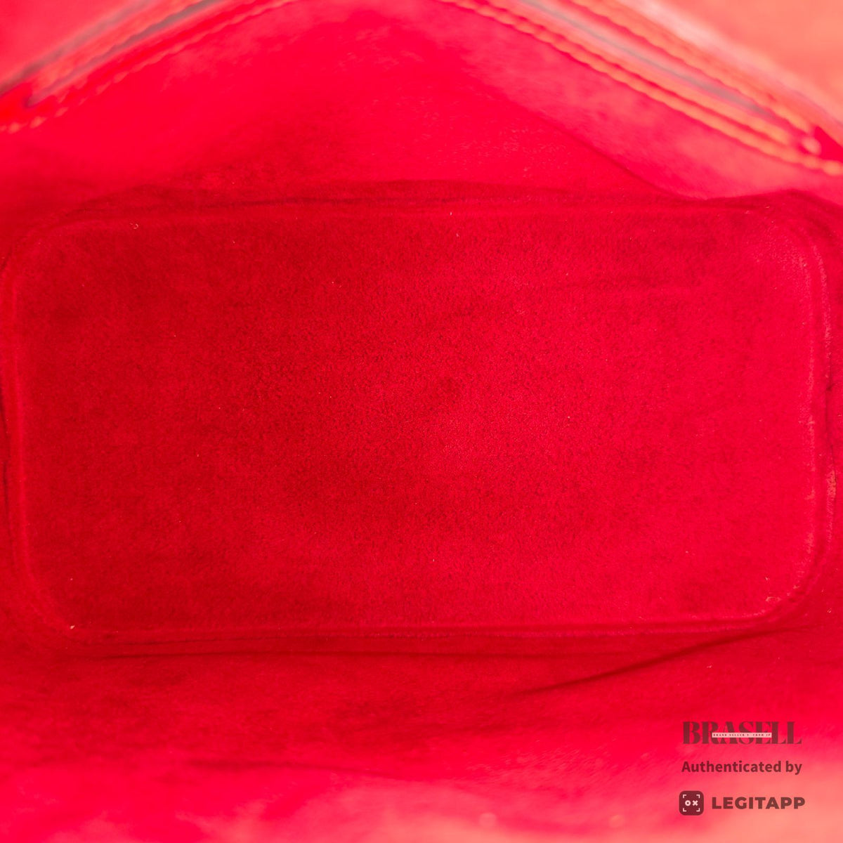LOUIS VUITTON Epi Alma M52147 Handbag Red Epi Leather Dust Bag 【ImportFeeFREE】