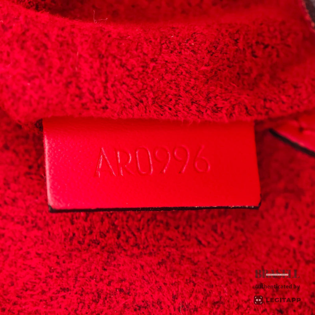 LOUIS VUITTON Epi Alma M52147 Handbag Red Epi Leather Dust Bag 【ImportFeeFREE】