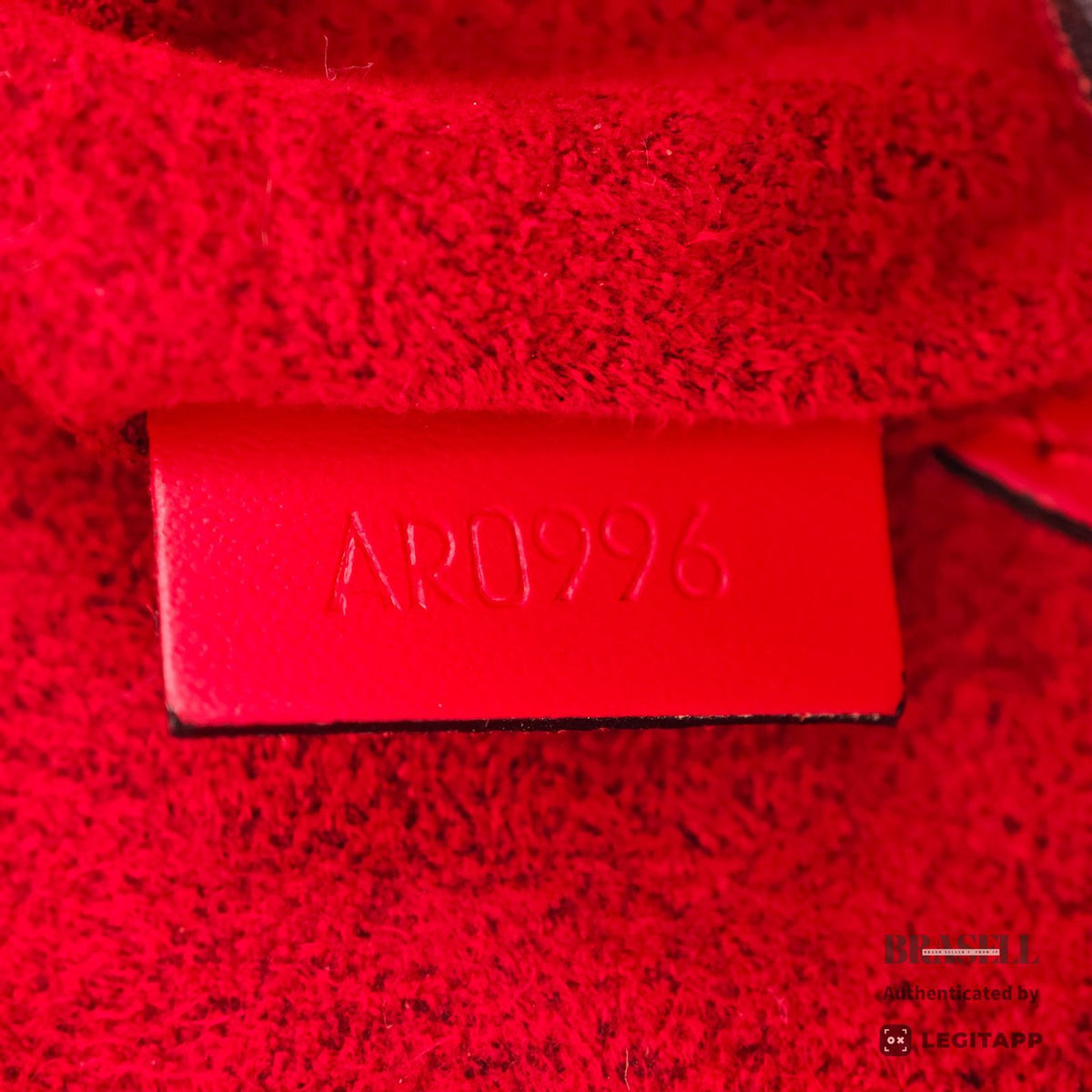 LOUIS VUITTON Epi Alma M52147 Handbag Red Epi Leather Dust Bag 【ImportFeeFREE】