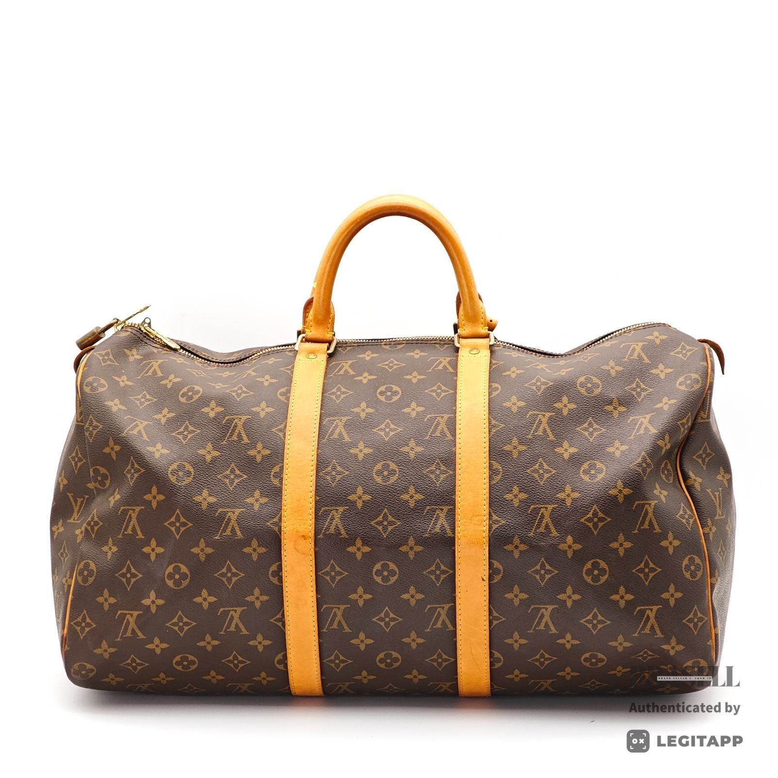 LOUIS VUITTON Keepall 50 Travel Hand Bag Monogram Canvas M41426【ImportFeeFREE】